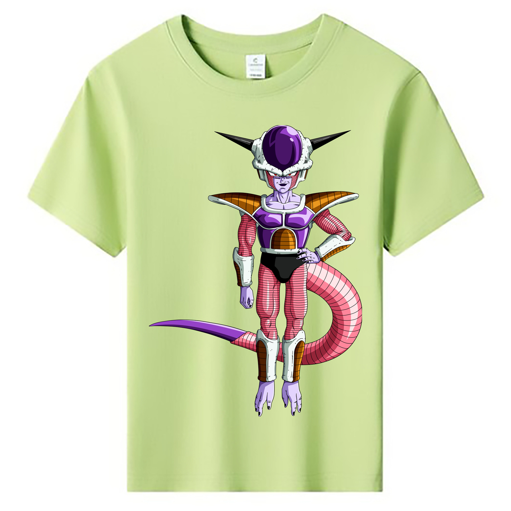 （画像用） ドラゴンボール フリーザ DRAGON BALL Frieza 綿100％キッズTシャツ（フロントプリント）